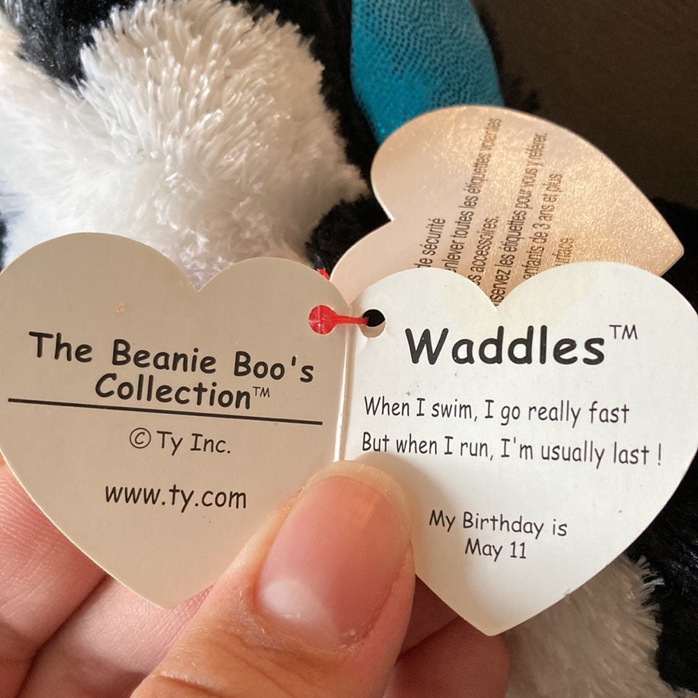 WADDLES - Beanie Boos TY - Picture 3 of 3
